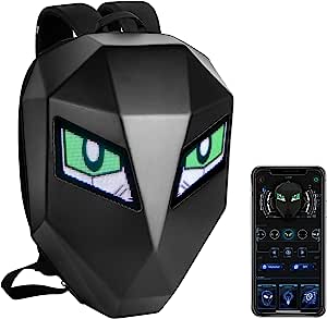Arimepi LED Knight Backpack Review: A Versatile and Stylish Black LED ...